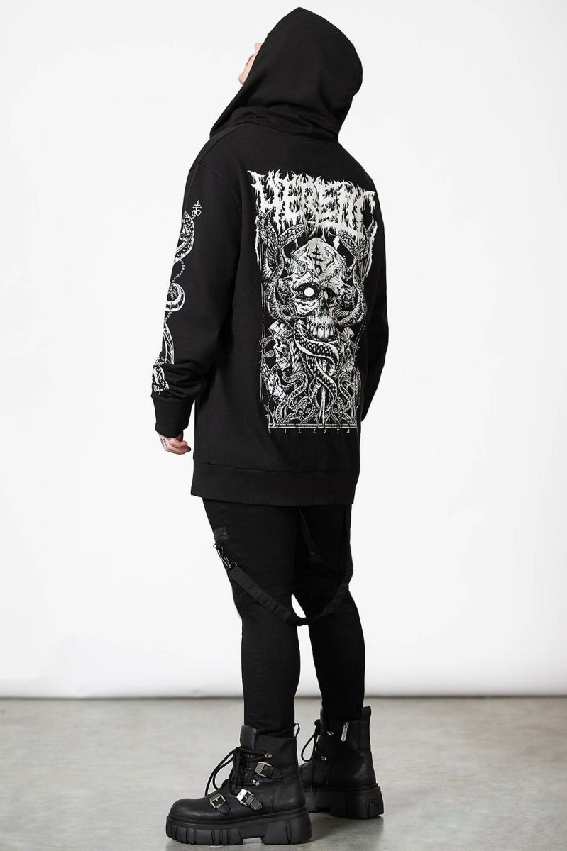 画像15: ANDERS ZIP-UP HOODIE / 影のアンデルズ / パーカー【KILL STAR】 (15)
