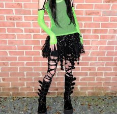 画像12: Carved Up Slashed / レギンス【KILL STAR】 (12)