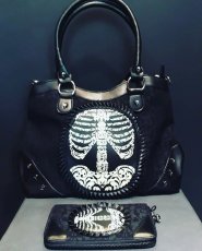 画像3: NARCISSUS CAMEO HANDBAG / ハンドバッグ【Banned Apparel】 (3)