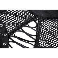画像7: Rocker sexy cutout net knit T / トップス【DARK IN LOVE】 (7)