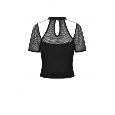 画像3: Rocker sexy cutout net knit T / トップス【DARK IN LOVE】 (3)