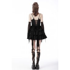 画像6: Devil cool high low layered strap dress / ワンピース【DARK IN LOVE】 (6)