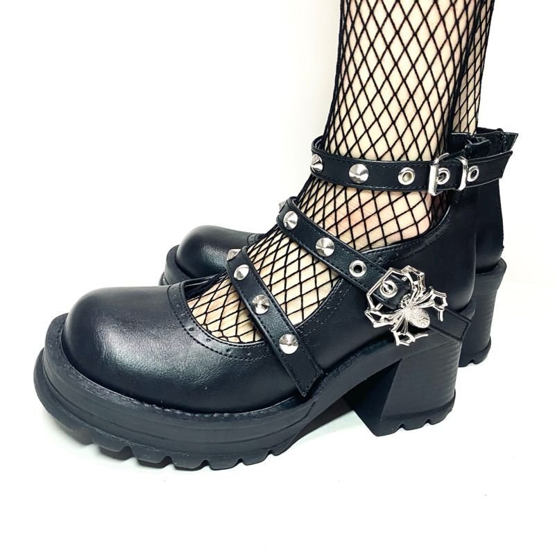 取り寄せ]BRATTY-30 / 厚底パンプス【DEMONIA】 | Spider Rock Web