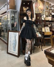 画像9: [取り寄せ]CAMEL-103/エナメル/厚底ブーツサンダル【DEMONIA】 (9)