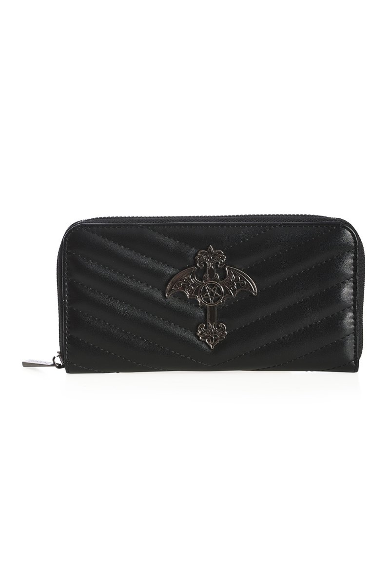 画像1: GLOW OF THE CROSS WALLET / 財布【Banned Apparel】 (1)