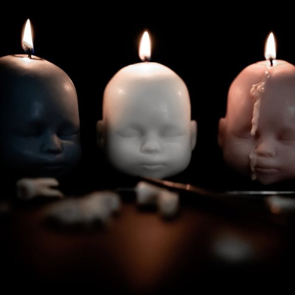 画像1: Baby Doll Candle / キャンドル【THE BLACKENED TEETH】 (1)