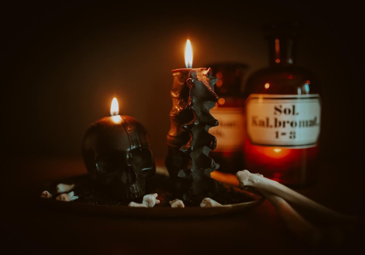 画像18: 🔥SALE🔥Spine Candle / キャンドル【THE BLACKENED TEETH】 (18)
