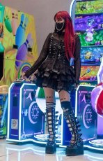 画像19: [取り寄せ]SWING-815 / バックル厚底ブーツ【DEMONIA】 (19)