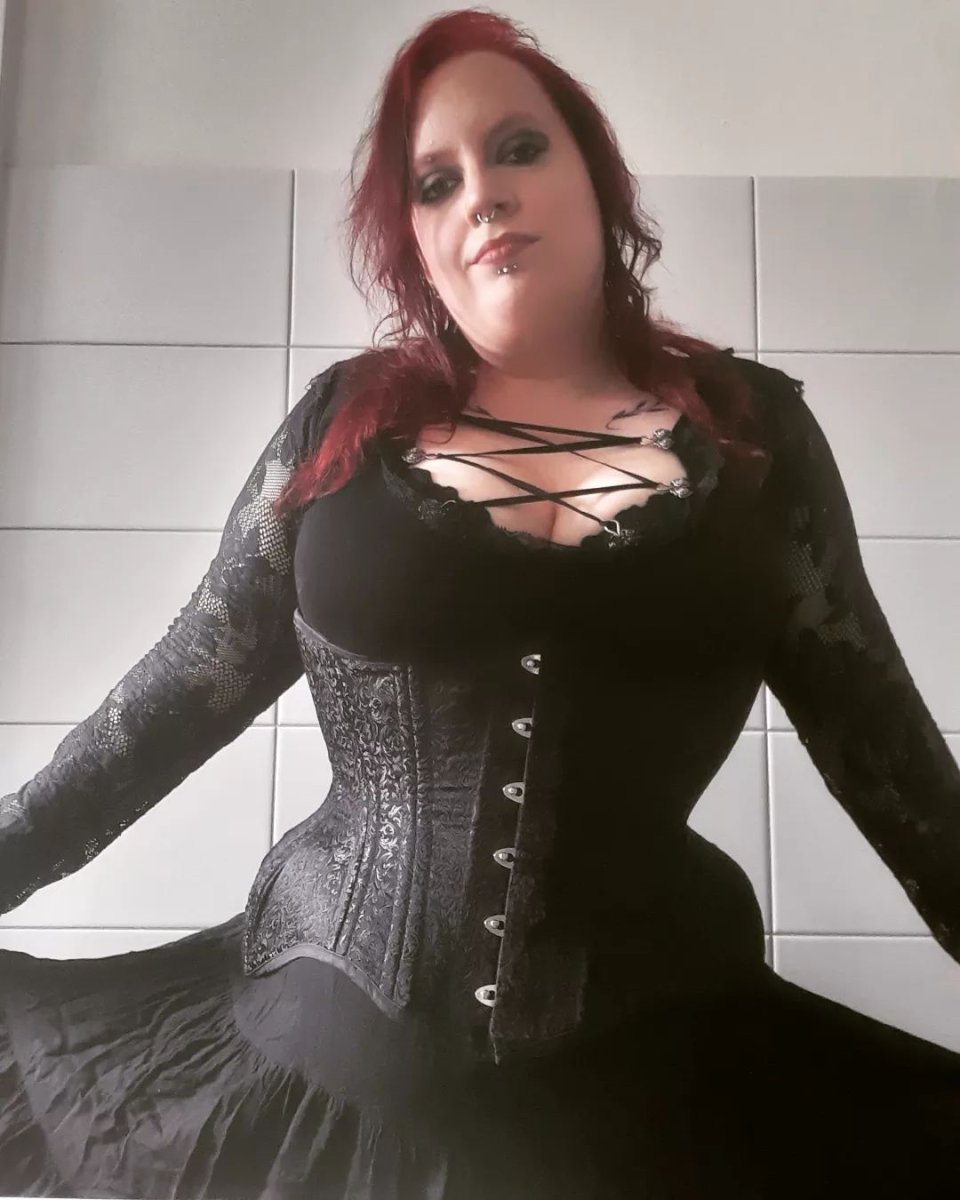 画像10: WH BROCADE UNDERBUST/アンダーバスト コルセット【Restyle】 (10)