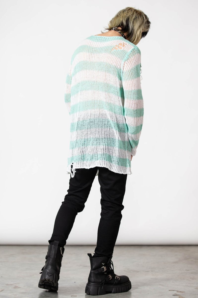 画像10: 🔥SALE🔥PEPPERMINT KNIT SWEATER / ニットトップス【KILL STAR】 (10)
