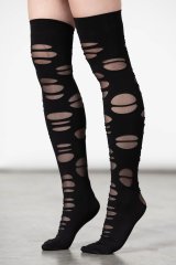 LACERATION SOCKS / ニーハイソックス【KILL STAR】