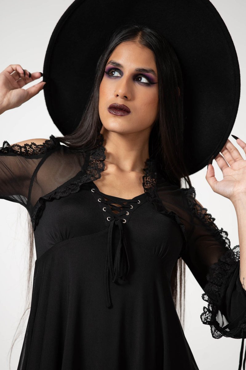 画像3: 🔥SALE🔥HAUNTED MAIDEN DRESS【KILL STAR】 (3)