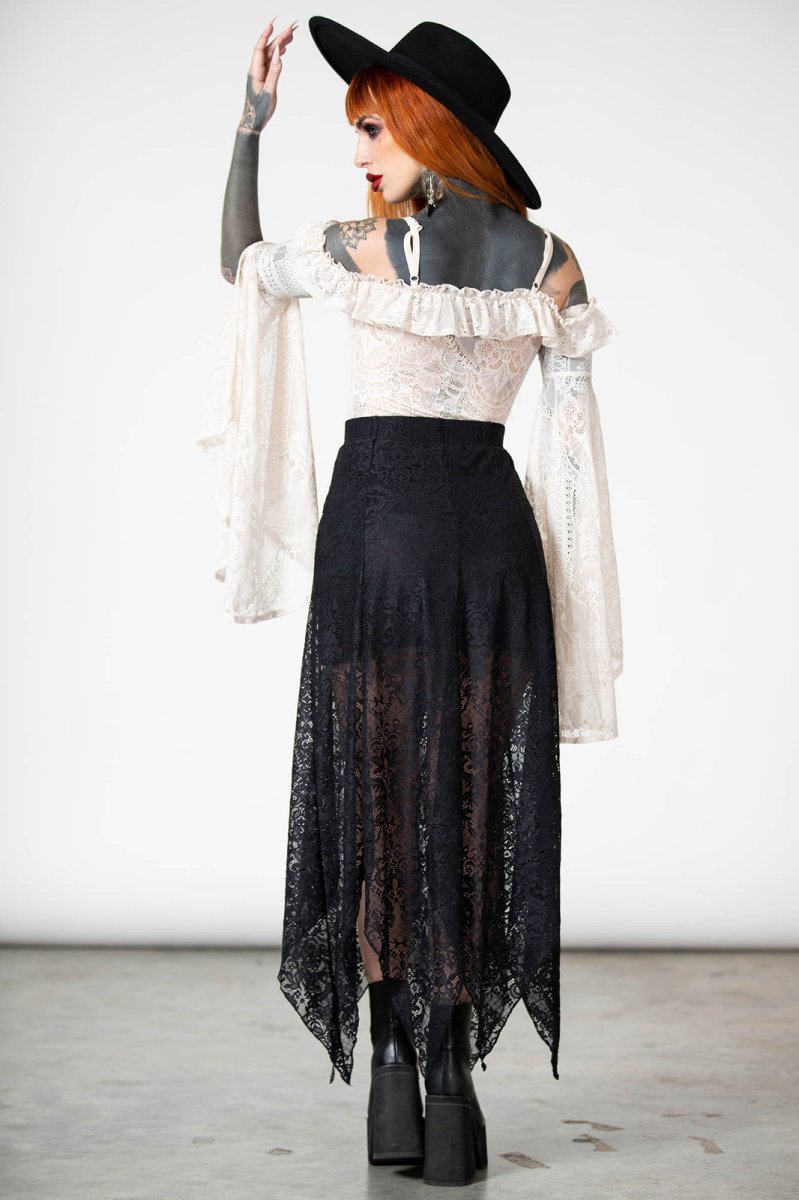 画像7: 🔥SALE🔥SOMNIA LACE MAXI SKIRT / スカート【KILL STAR】 (7)