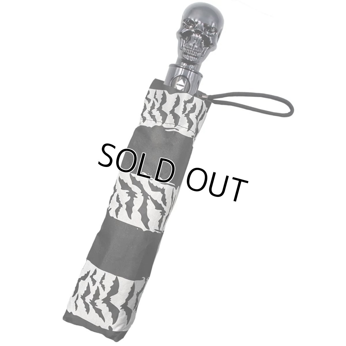 画像3: BAT SWIRL / 折りたたみ傘（ワンタッチ式）【KREEPSVILLE 666】 (3)