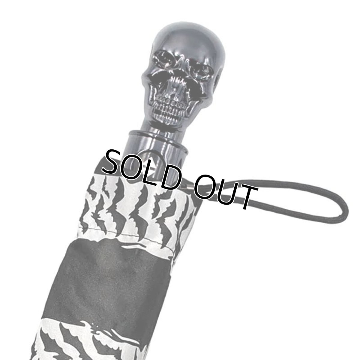 画像5: BAT SWIRL / 折りたたみ傘（ワンタッチ式）【KREEPSVILLE 666】 (5)