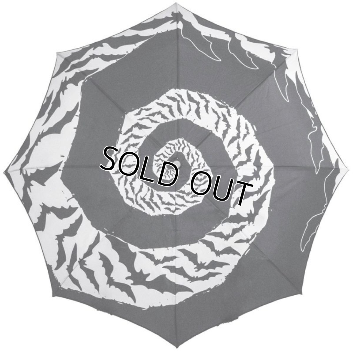 画像4: BAT SWIRL / 折りたたみ傘（ワンタッチ式）【KREEPSVILLE 666】 (4)