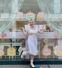 画像9: [取り寄せ]SPRITE-02 / Pink / 厚底パンプス【DEMONIA】 (9)