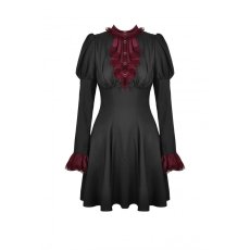 画像2: Blood clan preppy frilly collar dress / ワンピース【DARK IN LOVE】 (2)