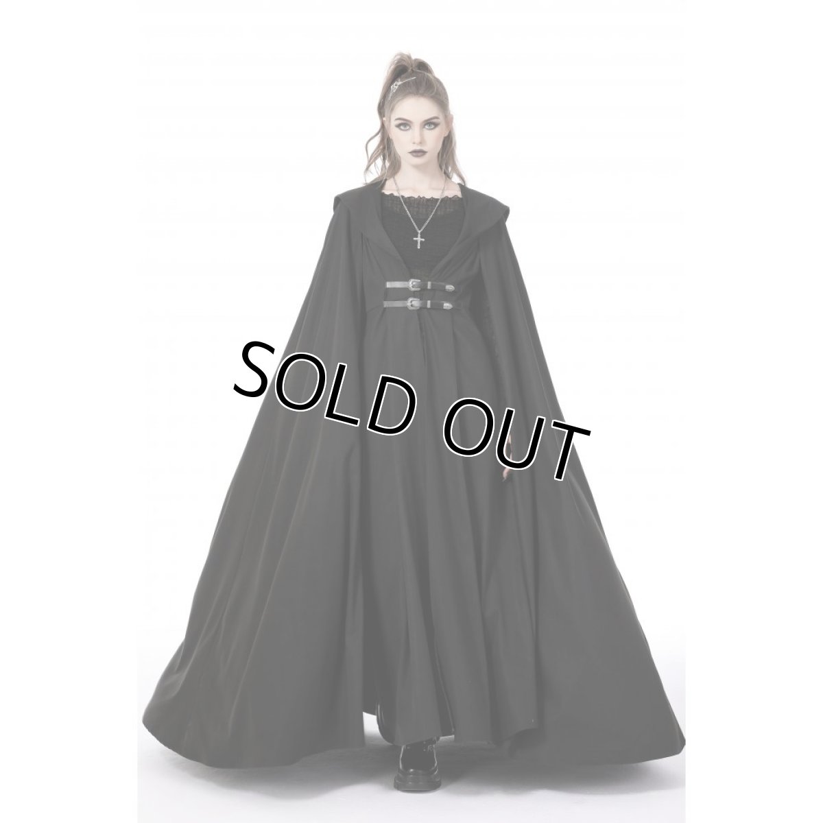 画像6: Punk warrior hooded long coat / コート【DARK IN LOVE】 (6)