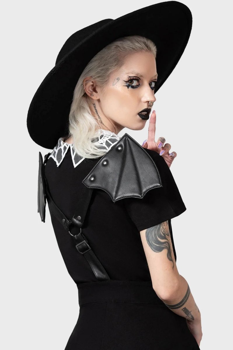 画像3: BAT DREAMS DRESS / サロペットスカート【KILL STAR】 (3)