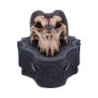 画像4: Dragon Head Skull Box (Monte Moore) 17.7cm / 小物入れ【NEMESIS NOW】 (4)