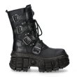 【NEWROCK】ニューロック M-WALL373-S5 ショートブーツ ブーティ NEWROCK】ニューロック M-WALL373-S5 ショートブーツ ブーティ