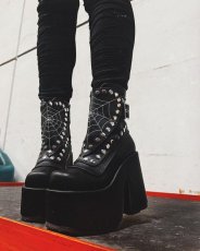 画像7: [取り寄せ]CAMEL-70 / 厚底ブーツ【DEMONIA】 (7)