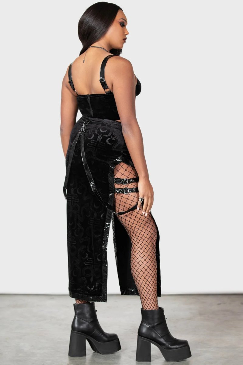 画像2: 🔥SALE🔥ICE N FIRE SKIRT / スカート【KILL STAR】 (2)