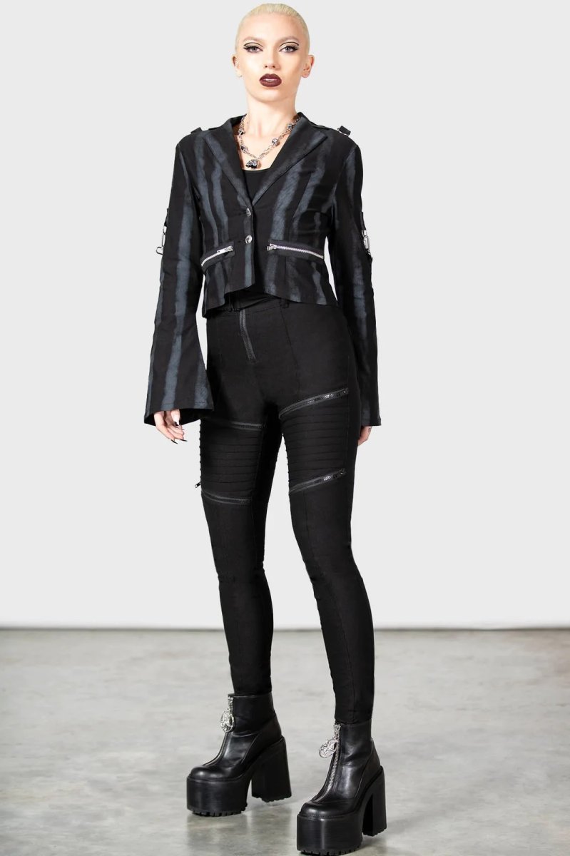 画像4: BURLESQUE BABE BLAZER / ジャケット【KILL STAR】 (4)