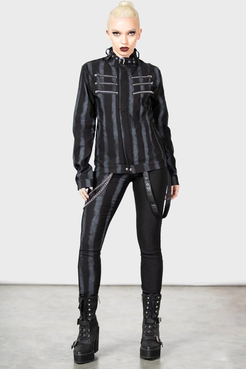 画像6: 【Mens】REIGN AND ROAR JACKET / ジャケット【KILL STAR】 (6)