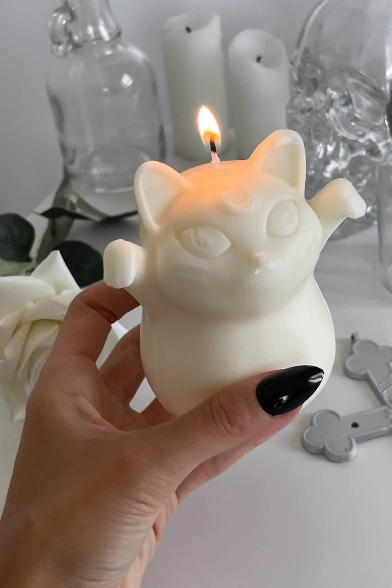 画像1: Ghost kitty CANDLE / キャンドル【KILL STAR】 (1)