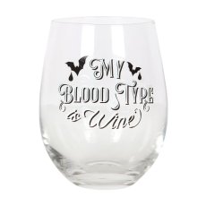 画像2: 🔥SALE🔥MY BLOOD TYPE IS WINE / グラス【GOTHIC HOMEWARE】 (2)