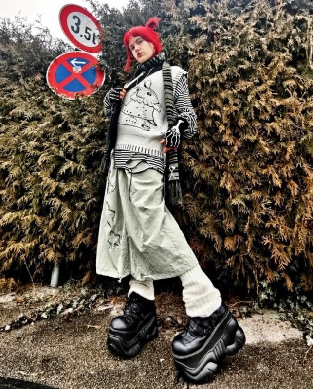 ⭐即納⭐MENS / BOXER-13 / 厚底スニーカー【DEMONIA】 | Spider Rock Web