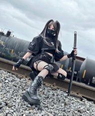 画像19: [取り寄せ]SHAKER-70 / ウェッジソール厚底ブーツ【DEMONIA】 (19)