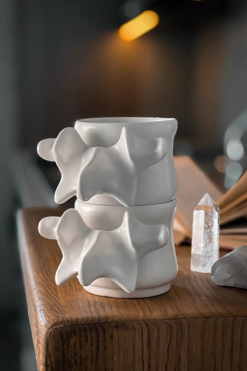 画像1: OSSUARY STACKABLE CUPS/ 2個セット / マグカップ【KILL STAR】 (1)