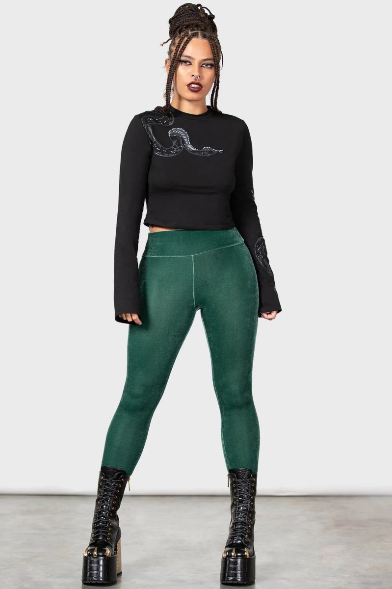 画像2: CORNELIA CROP TOP / トップス【KILL STAR】 (2)