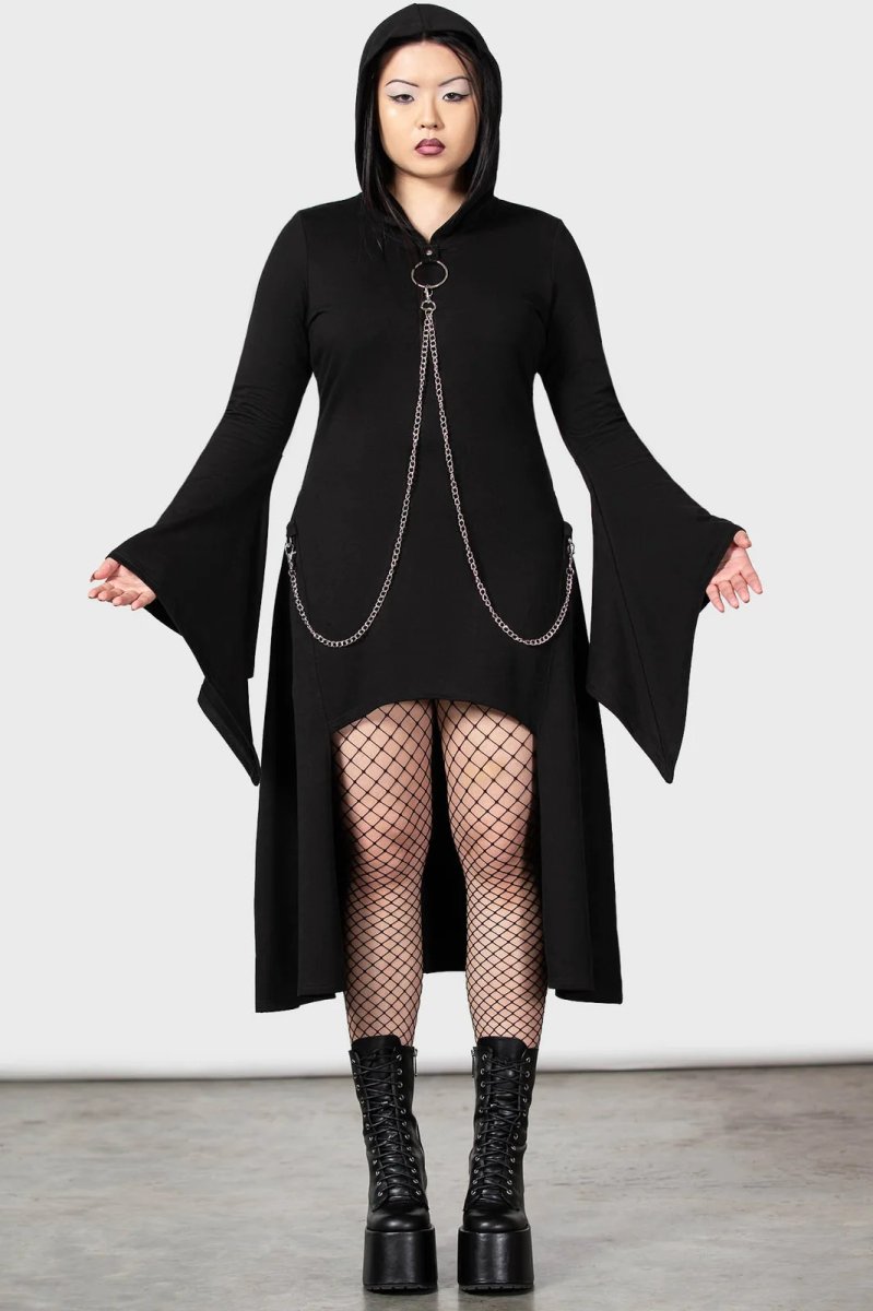 画像6: 🔥SALE🔥MALICE IN CHAINS CLOAK/ フーディマント【KILL STAR】 (6)