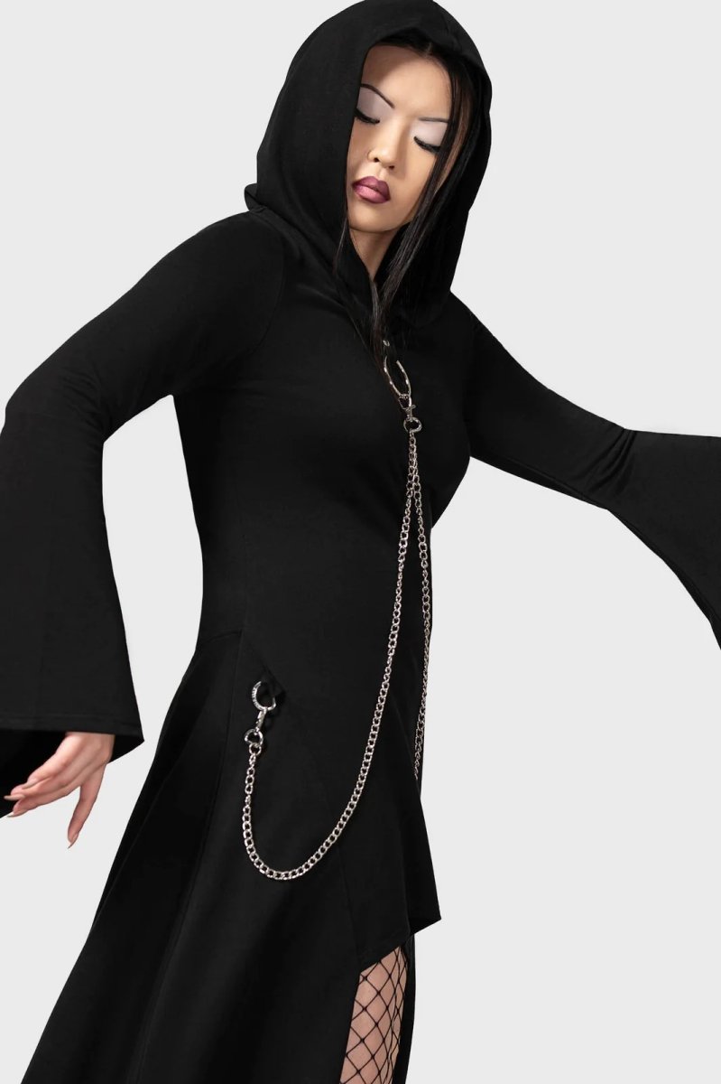 画像9: 🔥SALE🔥MALICE IN CHAINS CLOAK/ フーディマント【KILL STAR】 (9)