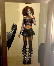 画像26: [取り寄せ]DAMNED-318 / Black / 厚底ブーツ【DEMONIA】 (26)