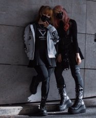画像22: [取り寄せ]SHAKER-70 / ウェッジソール厚底ブーツ【DEMONIA】 (22)