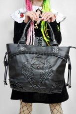 画像4: GREETING FROM THE OTHER SIDE BAG / ハンドバッグ【Banned Apparel】 (4)