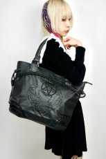 画像3: GREETING FROM THE OTHER SIDE BAG / ハンドバッグ【Banned Apparel】 (3)
