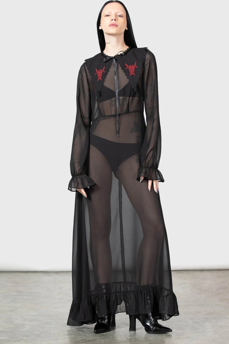 画像1: 🔥SALE🔥MISS THUMBERLINA MAXI DRESS / ワンピース【KILL STAR】 (1)