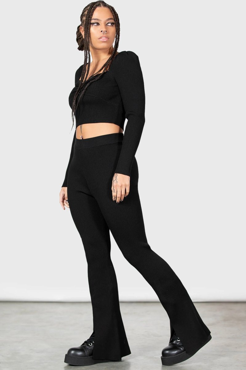 画像2: 🔥SALE🔥SINEREOUS FLARE / フレアレギンス【KILL STAR】 (2)