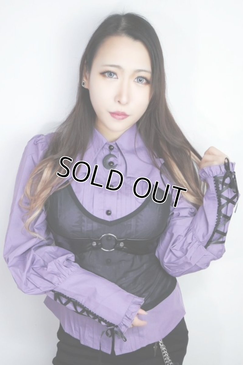 画像8: Star collar purple witch blouse / トップス【DARK IN LOVE】 (8)