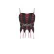 画像2: Gothic lace up bandage corset / ビスチェ・トップス【DARK IN LOVE】 (2)