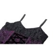 画像13: Gothic sexy black purple lace mini dress / ワンピース【DARK IN LOVE】 (13)