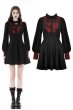 画像1: Gothic black blood cross dress / ワンピース【DARK IN LOVE】 (1)