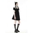 画像8: Gothic lolita cross black white princess dress / ワンピース【DARK IN LOVE】 (8)