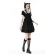 画像7: Gothic lolita cross black white princess dress / ワンピース【DARK IN LOVE】 (7)